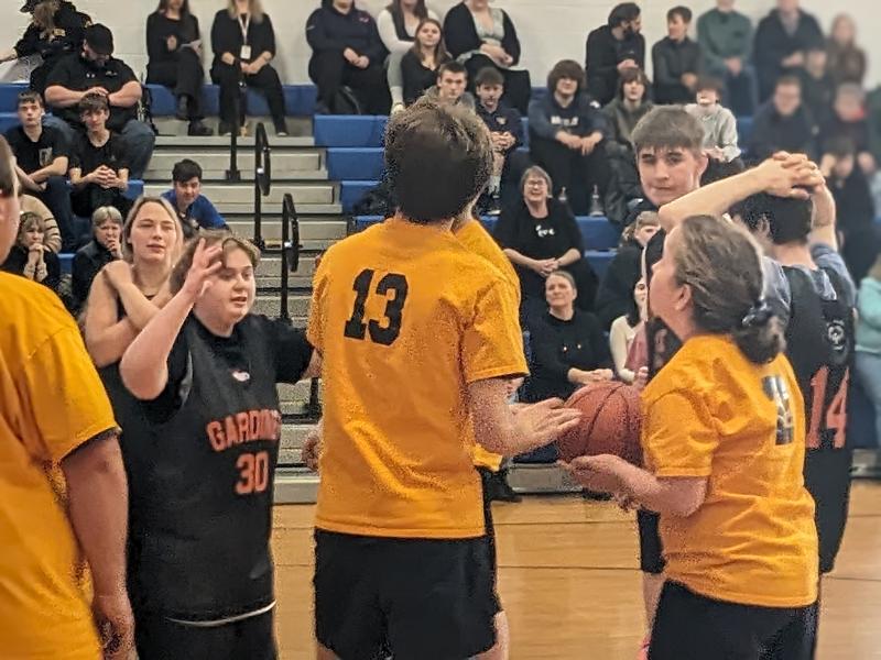 Chloe Joneth scored four points. CANDI JONETH/Boothbay Register