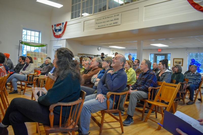 The audience enjoys performances by students from the Center for Teaching and Learning. FRITZ FREUDENBERGER/Boothbay Register