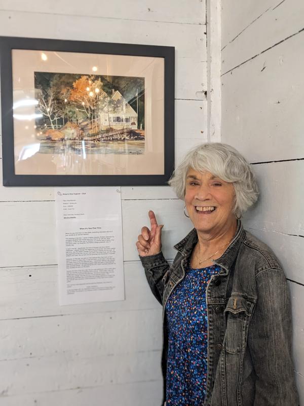 Artist Susan Tan. CANDI JONETH/Boothbay Register