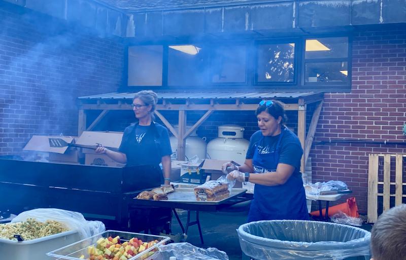 Grill time! ISABELLE CURTIS/Boothbay Register