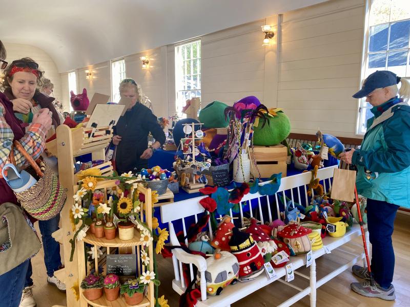 Vendors from across Maine and New England were at BRMV's 56th annual Fall Festival. ISABELLE CURTIS/Boothbay Register ISABELLE CURTIS/Boothbay Register