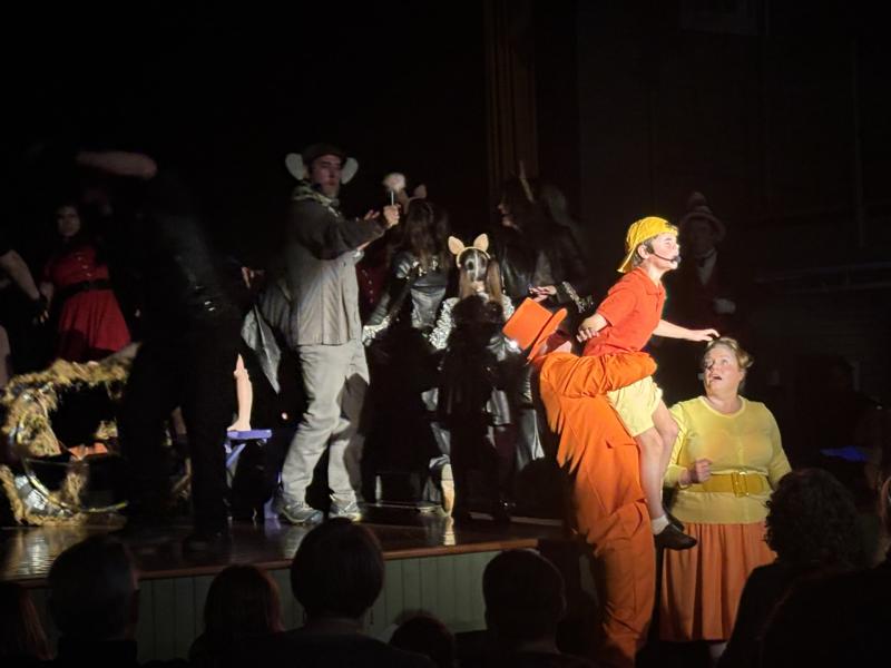 The Whos in Whoville making themselves known. LISA KRISTOFF/Boothbay Register LISA KRISTOFF/Boothbay Register