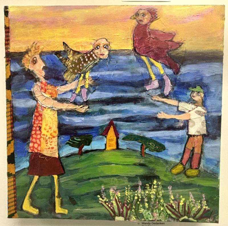 Wendy Gedenken: "Flight School." Wendy Gedenken: "Flight School."