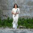 Walking with flute