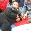 "We celebrate Thanksgiving to appreciate others." - Levi Lewis. STEVE EDWARDS/Boothbay Register