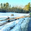 The accident on River Road, Boothbay on Dec. 24. Mark Sullivan photo