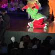 Grinch (Roosevelt Bishop) antics.  LISA KRISTOFF/Boothbay Register