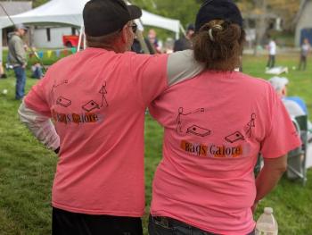Team sponsored by Shannon’s Unshelled. CANDI JONETH/Boothbay Register