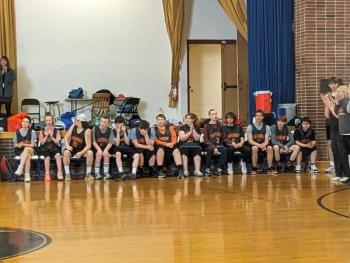 The Gardiner Area High School Tigers. CANDI JONETH/Boothbay Register