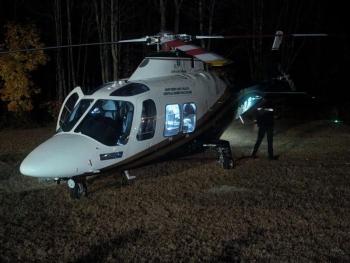 LifeFlight helicopter