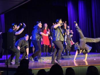 Dance number. LISA KRISTOFF/Boothbay Register LISA KRISTOFF/Boothbay Register