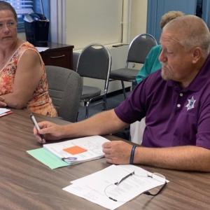 Sheriff Todd Brackett received authorization July 19 to seek a mid-sized SUV for the K-9 unit without following current bid procedures. BILL PEARSON/Boothbay Register
