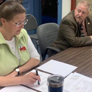 Sheriff Todd Brackett told commissioners Nov. 1, Ford Motor Co. has cancelled an order for two Ford SUV interceptors. BILL PEARSON/Boothbay Register