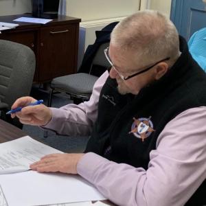 Sheriff Todd Brackett received commissioners’ authority Feb. 21 to renew a contract with the Addiction Resource Center to work with Two Bridges Regional Jail inmates on substance abuse problems. BILL PEARSON/Boothbay Region