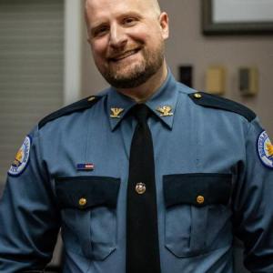 Police Chief Douglas Snyder. Courtesy of Jack Rice Police Chief, Snyder