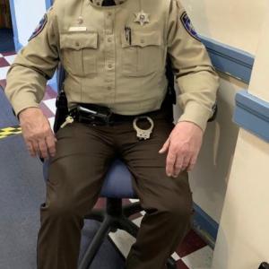 March 17 is the last day as a full-time officer for Willie Simmons, who has served on the sheriff’s department since 2010. During the March 6 commissioners’ meeting, Sheriff Todd Brackett announced Simmons’ retirement. BILL PEARSON/Boothbay Register
