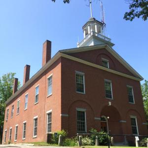 Lincoln County Courthouse in Wiscasset. FRITZ FREUDENBERGER/Boothbay Register